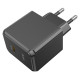 Мережевий зарядний пристрій HOCO CS13A Ocean single port PD20W charger Black (6942007603805)