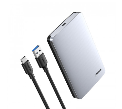 Зовнішня кишеня для накопичувача UGREEN 2.5-Inch SATA External Hard Drive Enclosure (UGR-70498)