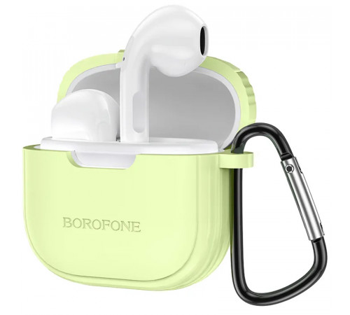 Бездротові навушники TWS BOROFONE BW29 Charm Lemon Green (6974443389791)