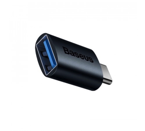 Адаптер Baseus Ingenuity Series Mini OTG Adaptor Type-C to USB-A 3.1 Blue (ZJJQ000003)