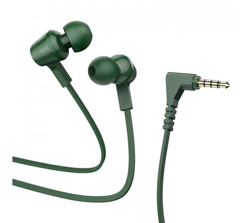 Навушники дротові HOCO M86 (3.5mm) Army Green (6931474751652)