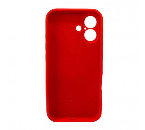 Чохол для смартфона Silicone Full Case AA Camera Protect for Apple iPhone 16 11,Red (FullAAi16-11)