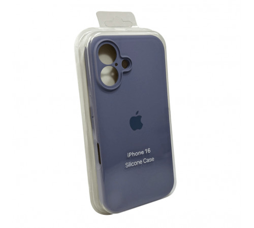 Чохол для смартфона Silicone Full Case AA Camera Protect for Apple iPhone 16 28,Lavender Grey (FullAAi16-28)