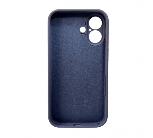 Чохол для смартфона Silicone Full Case AA Camera Protect for Apple iPhone 16 28,Lavender Grey (FullAAi16-28)