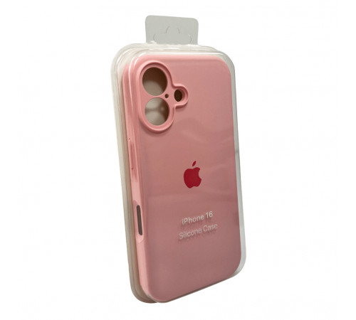 Чохол для смартфона Silicone Full Case AA Camera Protect for Apple iPhone 16 41,Pink (FullAAi16-41)