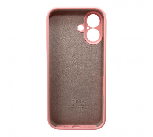 Чохол для смартфона Silicone Full Case AA Camera Protect for Apple iPhone 16 41,Pink (FullAAi16-41)