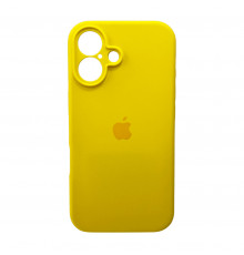 Чохол для смартфона Silicone Full Case AA Camera Protect for Apple iPhone 16 56,Sunny Yellow (FullAAi16-56)