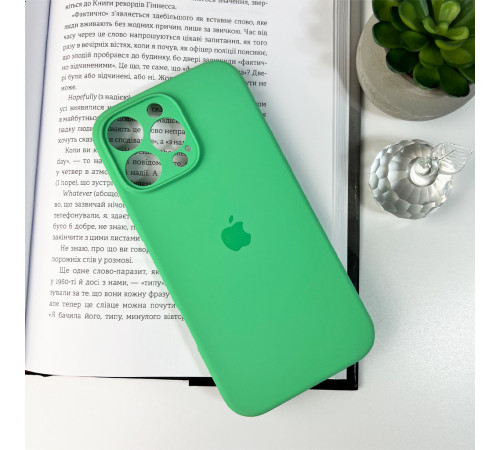 Чохол для смартфона Silicone Full Case AA Camera Protect for Apple iPhone 16 Pro Max 30,Spearmint (FullAAi16PM-30)