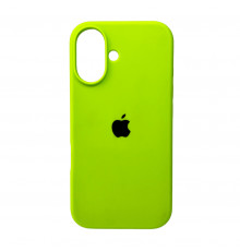 Чехол для смартфона Silicone Full Case AA Open Cam для iPhone 16 24,Shiny Green (FullOpeAAi16-24)