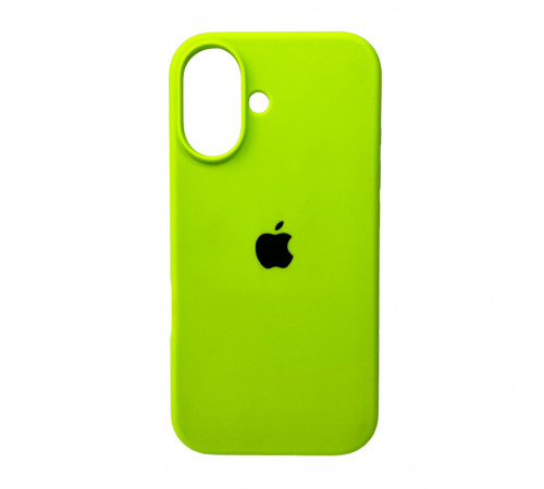 Чохол для смартфона Silicone Full Case AA Open Cam for Apple iPhone 16 24,Shiny Green (FullOpeAAi16-24)