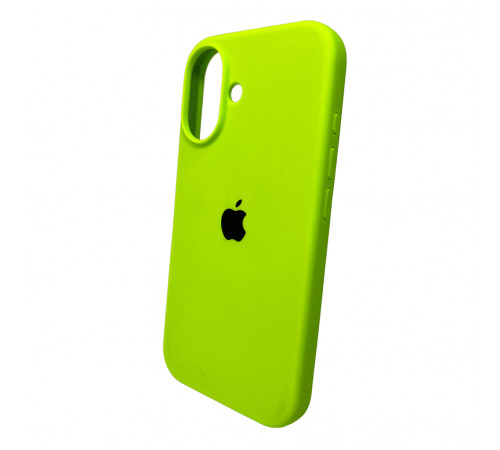 Чохол для смартфона Silicone Full Case AA Open Cam for Apple iPhone 16 24,Shiny Green (FullOpeAAi16-24)
