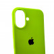 Чохол для смартфона Silicone Full Case AA Open Cam for Apple iPhone 16 24,Shiny Green (FullOpeAAi16-24)
