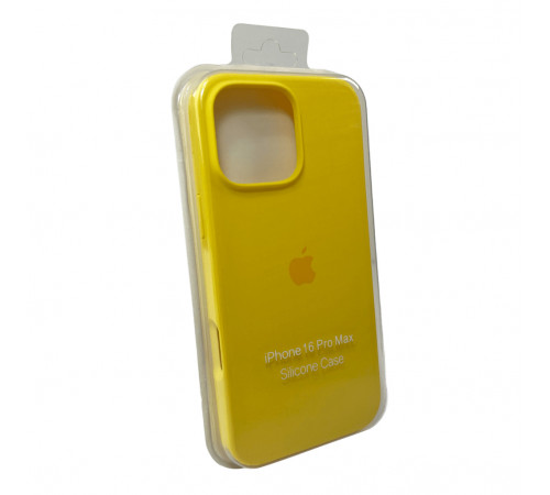 Чохол для смартфона Silicone Full Case AA Open Cam for Apple iPhone 16 Pro 56,Sunny Yellow (FullOpeAAi16P-56)