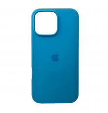 Чохол для смартфона Silicone Full Case AA Open Cam for Apple iPhone 16 Pro Max 38,Surf Blue (FullOpeAAi16PM-38)