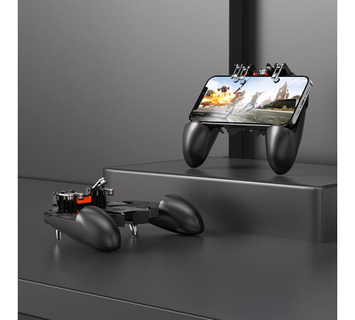 Ігровий контролер для мобільного HOCO GM7 Eagle six finger game controller Black (6931474752925)