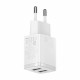 Мережевий зарядний пристрій Baseus Compact Charger 2U 10.5W EU White (CCXJ010202)