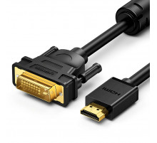 Кабель UGREEN HD106 HDMI to DVI Cable 2m (Black) (UGR-10135) (UGR-10135)
