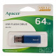 Флеш-накопичувач Apacer USB 3.2 Gen 1 AH25C 64GB Blue (AP64GAH25CU-1)