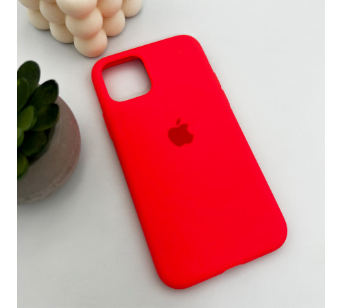 Чохол для смартфона Silicone Full Case AA Open Cam for Apple iPhone 11 Pro Max кругл 18,Peach (FullOpeAAKPi11PM-18)