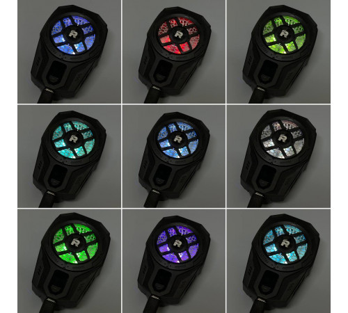 Охолоджувач затискач Remax RT-F8 Icyzun Series для телефону з дисплеєм температури