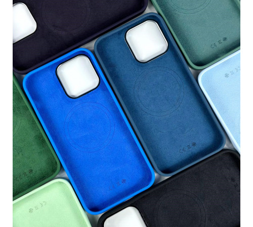 Накладка Premium quality Silicone Case+Metal AG+Magnetic+BOX LOGO iPhone 13 Pro Max