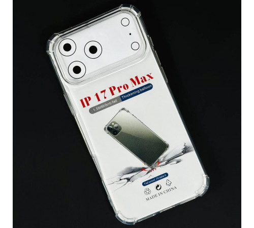 Силікон щільний протиударний iPhone 17 Pro Max
