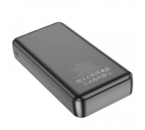 Зовнішній акумулятор HOCO J100A High-ranking power bank(20000mAh) Black (6931474783585)