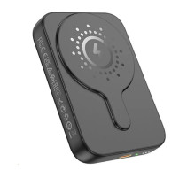 Зовнішній акумулятор HOCO J117A Esteem PD20W magnetic power bank(10000mAh) Black (6942007605823)