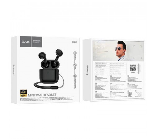 Бездротові навушники TWS HOCO EW53 Black (6942007600538)