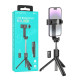 Селфі-трипод BOROFONE BY11 Happy live broadcast holder Black (6941991104329)