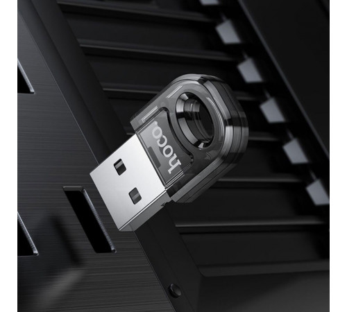 Адаптер Bluetooth HOCO UA28 USB BT adapter Black (6942007618335)
