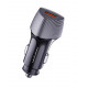 Автомобільний зарядний пристрій WUW-C206 PD20W+QC3.0 Grey (6972573333394)