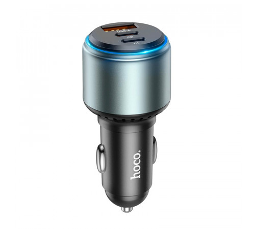 Автомобільний зарядний пристрій HOCO NZ9 Galloper 95W three-port(2C1A) car charger Black (6931474795113)