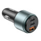 Автомобільний зарядний пристрій HOCO NZ9 Galloper 95W three-port(2C1A) car charger Black (6931474795113)