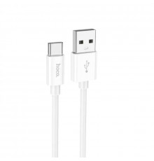 Кабель HOCO X87 Magic silicone charging data cable for Type-C White (6931474783240)