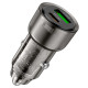 Автомобільний зарядний пристрій HOCO Z52 Spacious PD38W (1C1A) car charger Transparent Black (6942007601740)