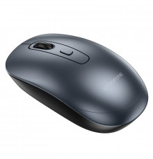 Маніпулятор миша BOROFONE BG13 Winner 2.4G business wireless mouse Black Metal Gray (6941991109997)