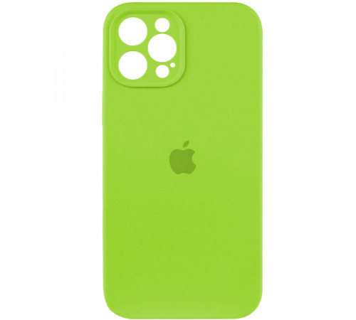 Чохол для смартфона Silicone Full Case AA Camera Protect for Apple iPhone 12 Pro Max 24,Shiny Green (FullAAi12PM-24)