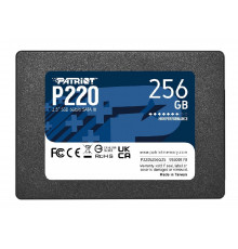 Накопичувач SSD Patriot P220 256GB 2.5" 7mm SATAIII (P220S256G25)