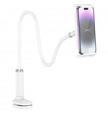 Держатель для телефона HOCO HD10 Bamboo lazy stand White (6942007639231)