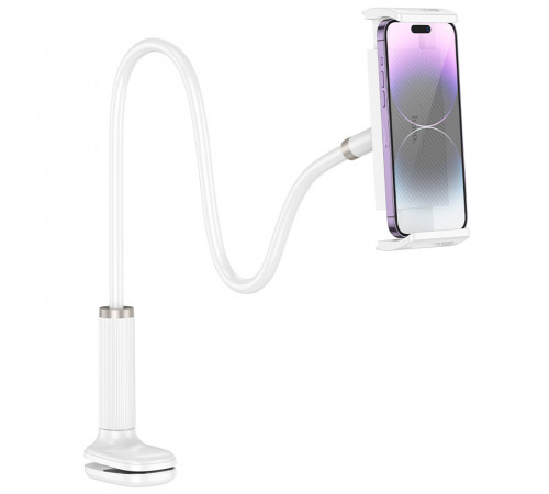 Тримач для телефона HOCO HD10 Bamboo lazy stand White (6942007639231)