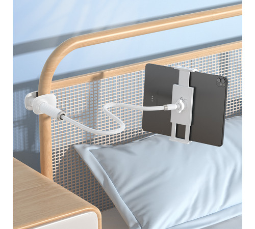 Тримач для телефона HOCO HD10 Bamboo lazy stand White (6942007639231)