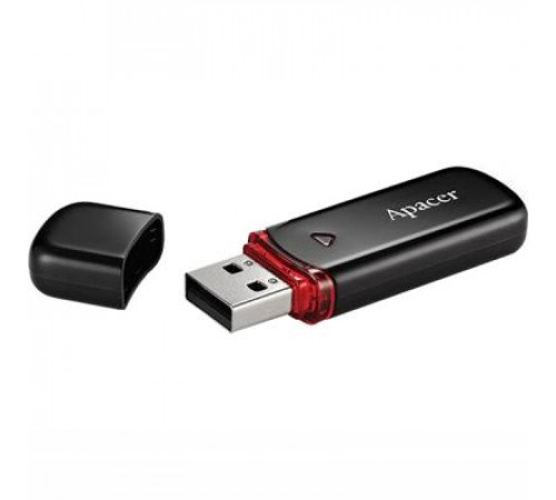 Флеш-накопичувач Apacer USB 2.0 AH333 32Gb Black (AP32GAH333B-1)