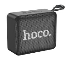 Портативна колонка HOCO BS51 Gold brick sports BT speaker, 5W, Black (6931474780737)