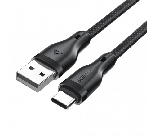 Кабель ACEFAST C8-04 USB-A to USB-C charging data cable 1.2 м Black (6974316282693)