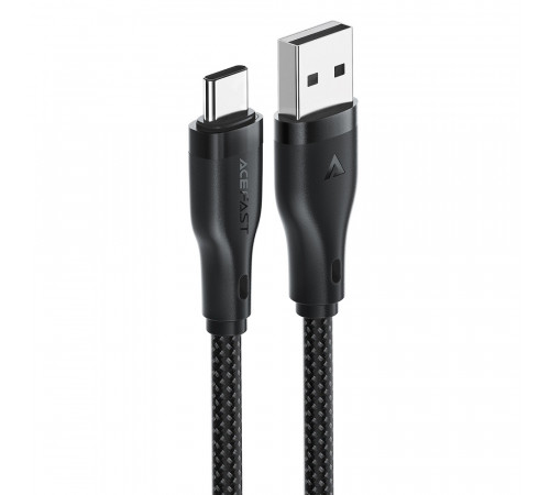 Кабель ACEFAST C8-04 USB-A to USB-C charging data cable 1.2 м Black (6974316282693)