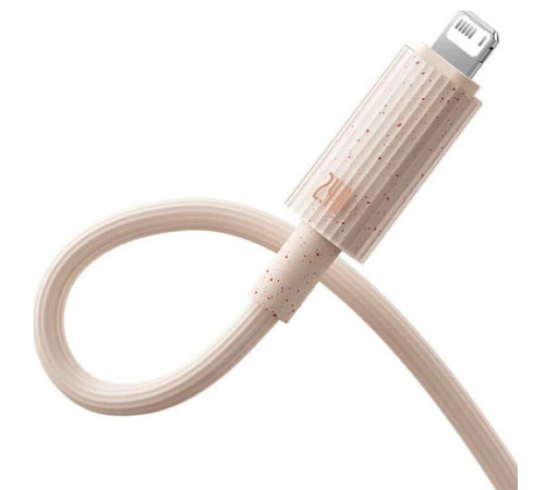 Кабель Baseus Habitat Series Fast Charging Cable USB to iP 2.4A 2m Wheat Pink (P10360200421-01)