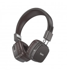 Бездротові накладні навушники HOCO W56 Earl BT headphones Brown (6942007633338)