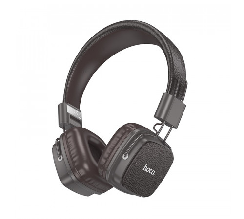 Бездротові накладні навушники HOCO W56 Earl BT headphones Brown (6942007633338)