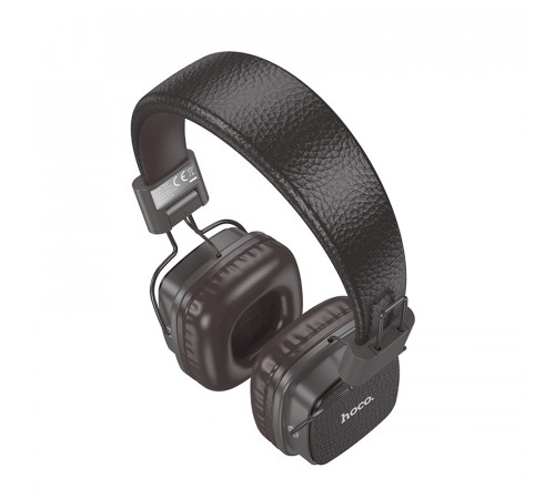 Бездротові накладні навушники HOCO W56 Earl BT headphones Brown (6942007633338)